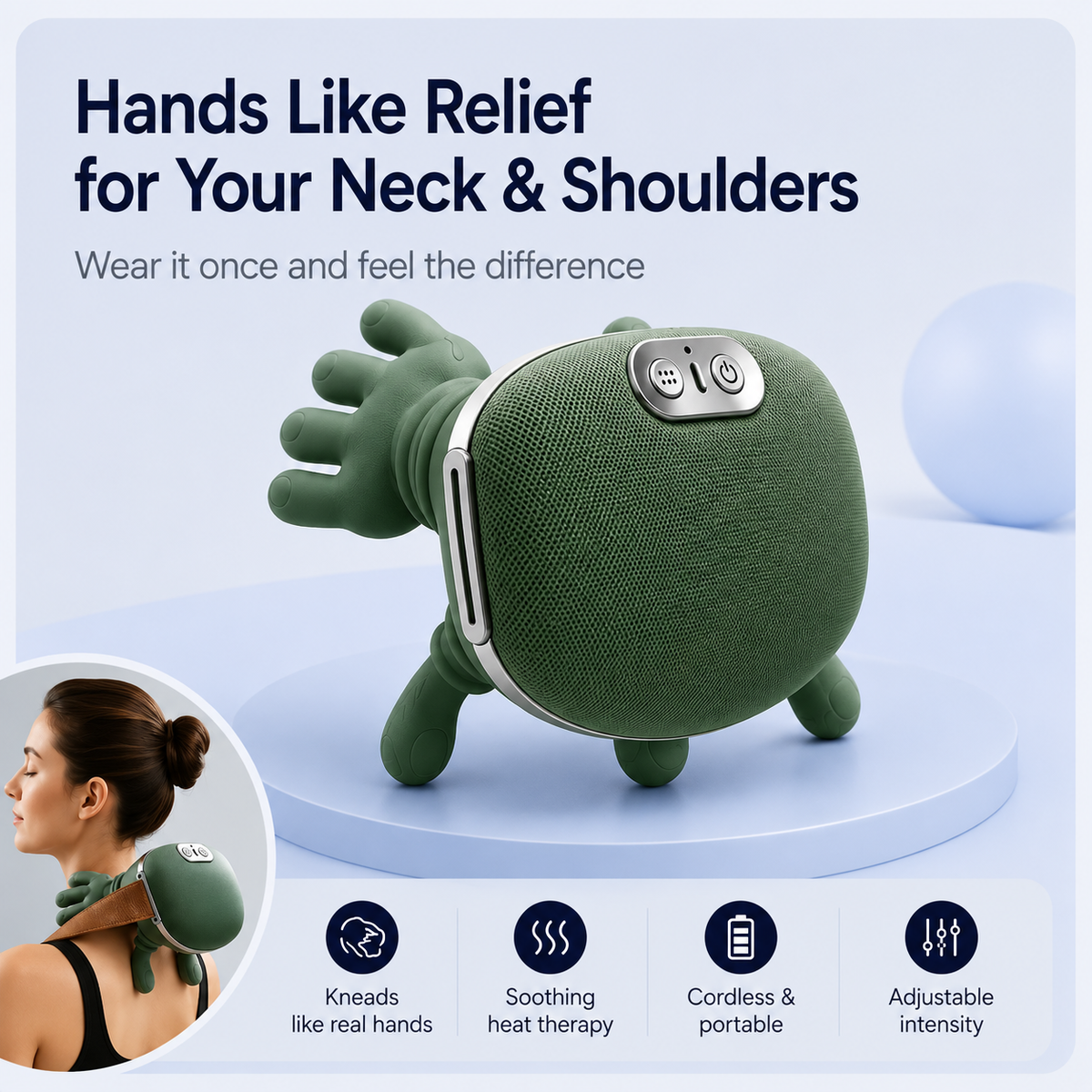 Relaxa™- Neck & Shoulder Massager